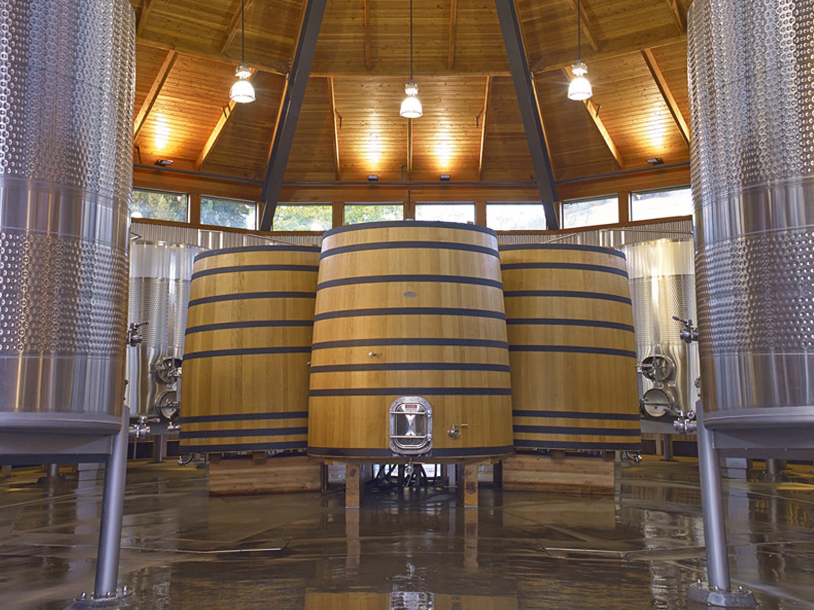 Barrel room